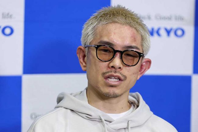 【ボクシング】敗れた井岡一翔が引退否定「（限界は）別に感じてない」　涙も告白「1回1回、全身全霊。やりきった」　傷だらけの顔で会見